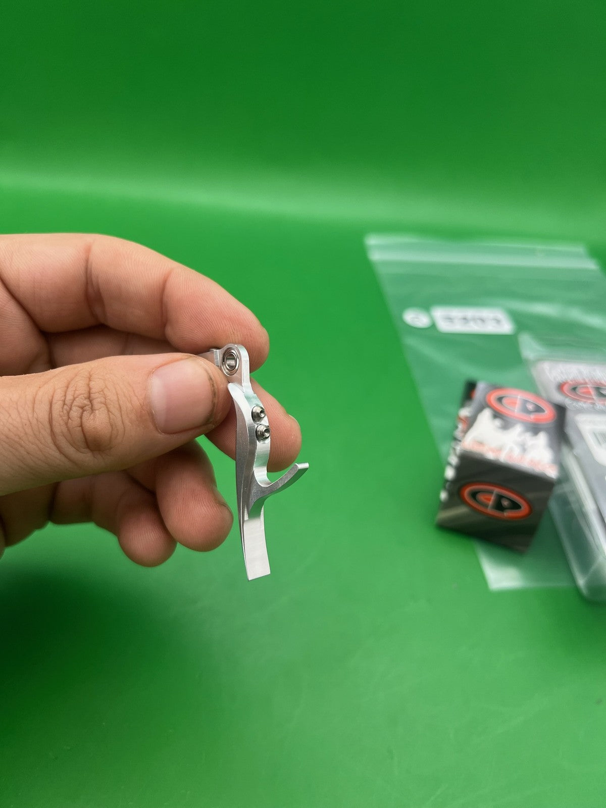 Custom Products Ego Sling Trigger Silver Proto PMR