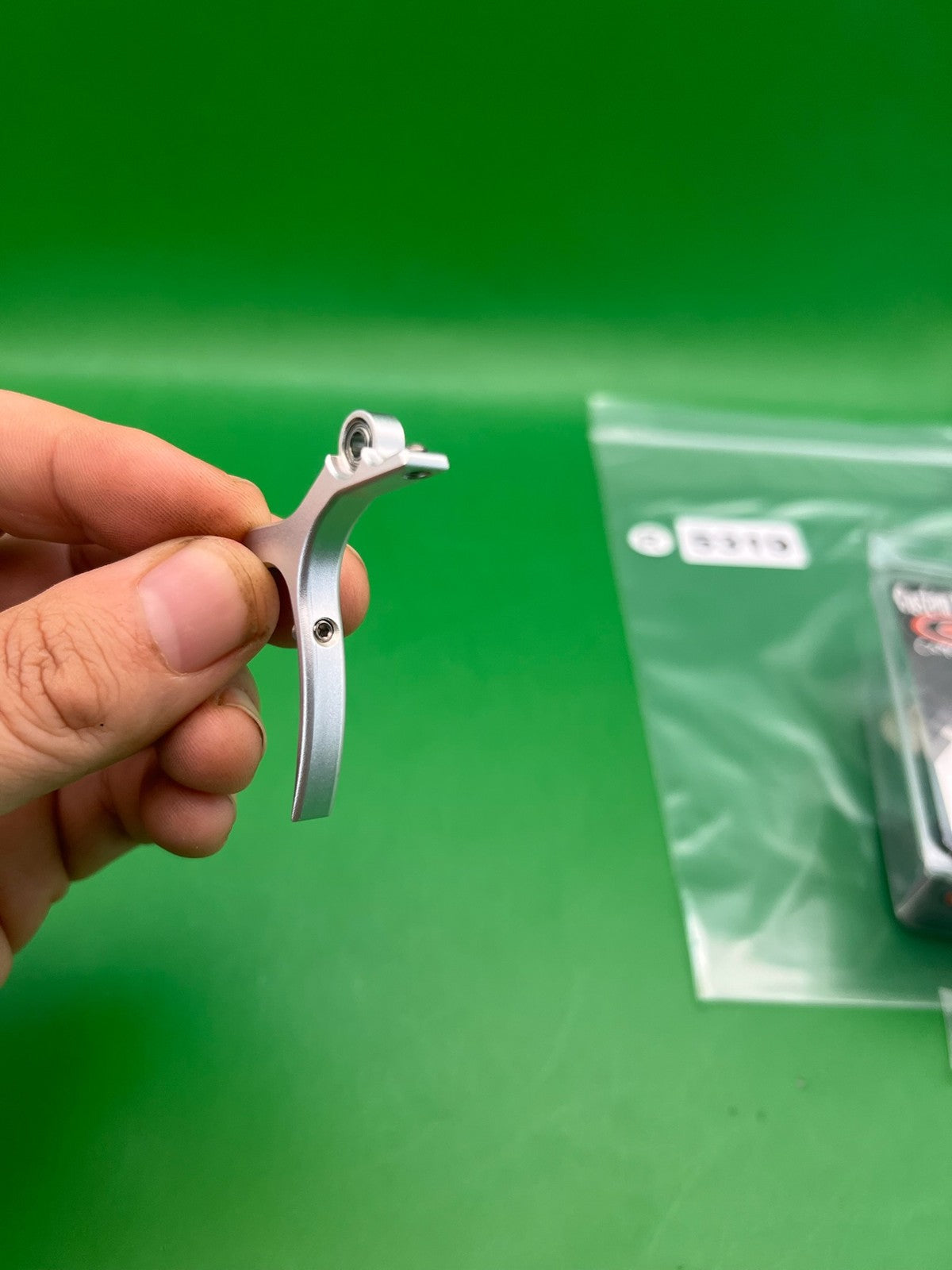 Custom Products Paintball Trigger Silver Proto PMR