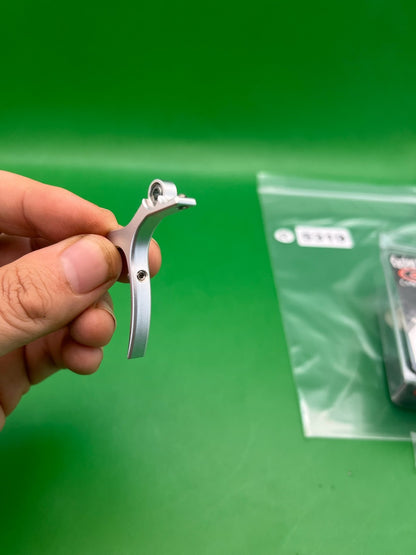 Custom Products Paintball Trigger Silver Proto PMR