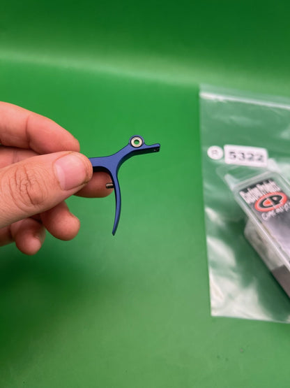 Custom Products Paintball Trigger Blue Proto PMR
