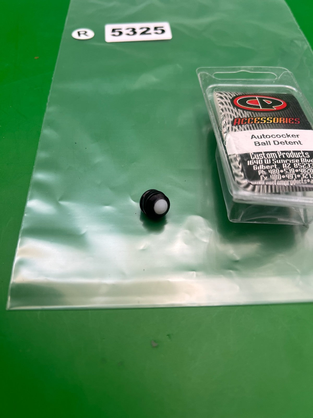 Custom Products Autococker Ball Detent Black