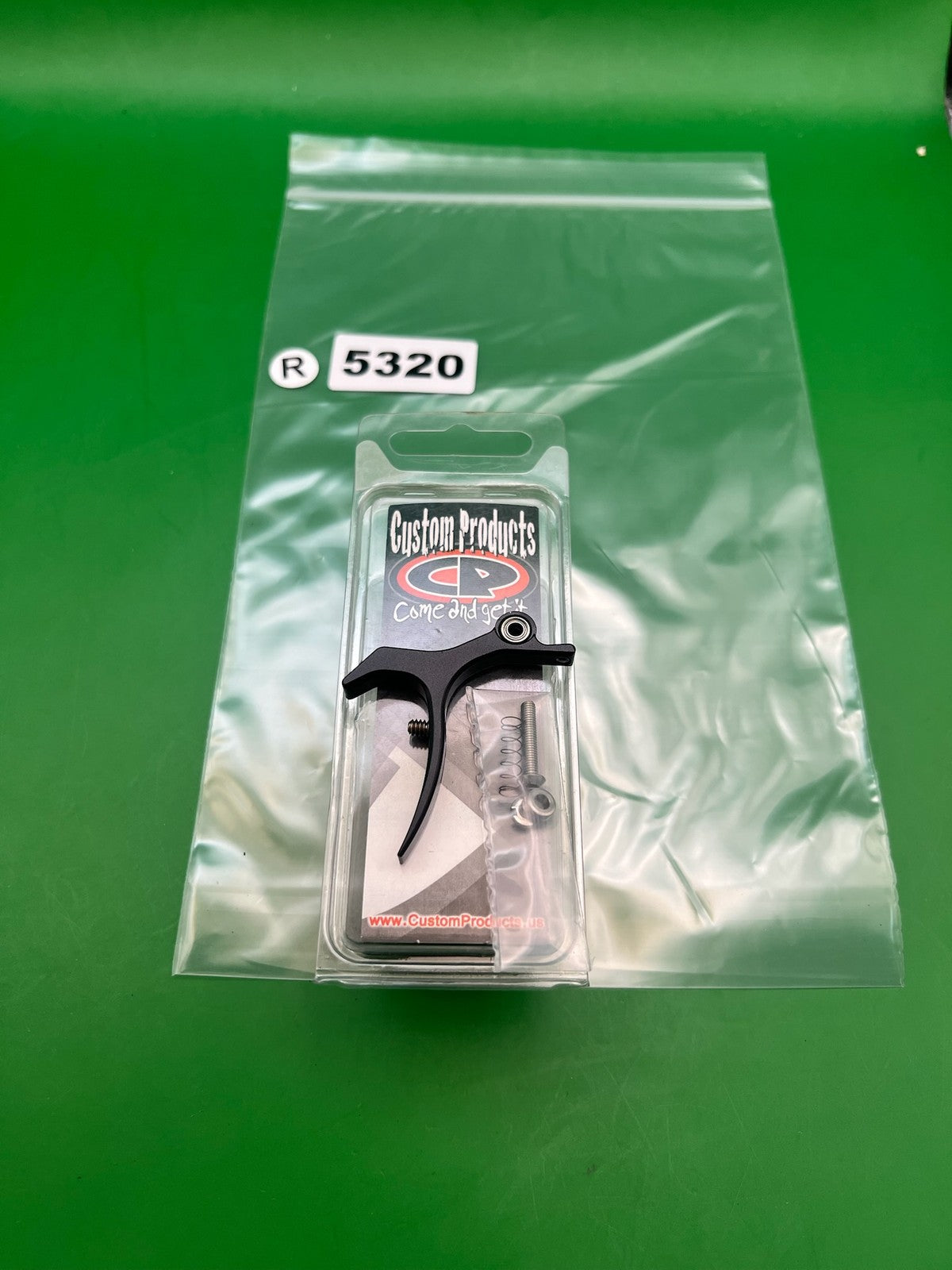Custom Products Proto PMR Trigger - used paintball trigger - black