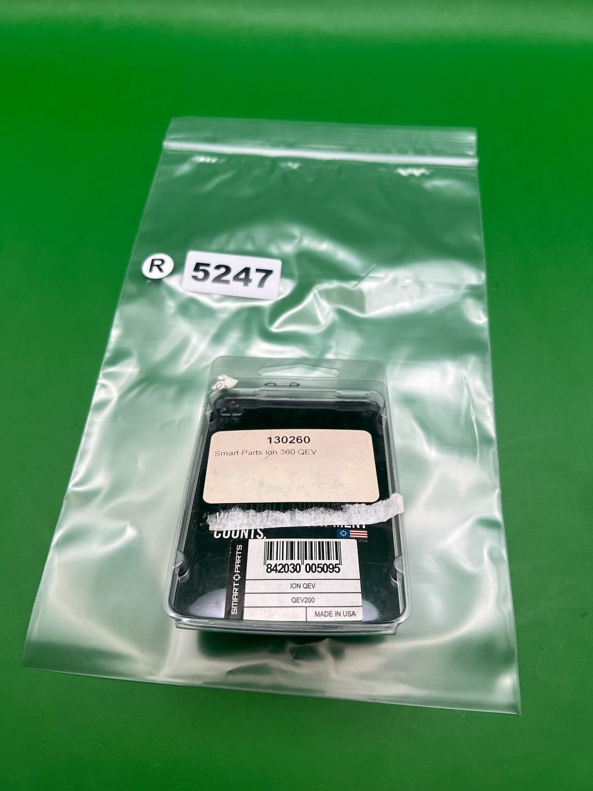 Smart Parts Ion Solenoid QEV - used paintball qev (quick exhaust valve) - silver
