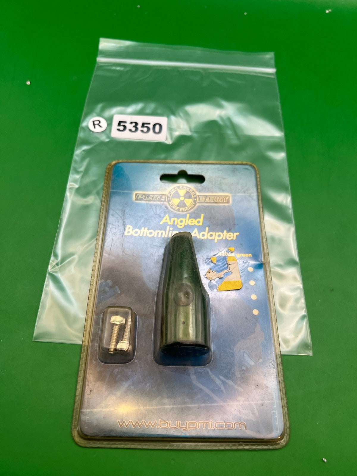 Pure Energy Angled Bottomline Adapter Green