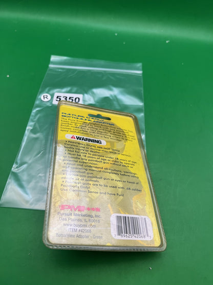 Pure Energy Angled Bottomline Adapter Green