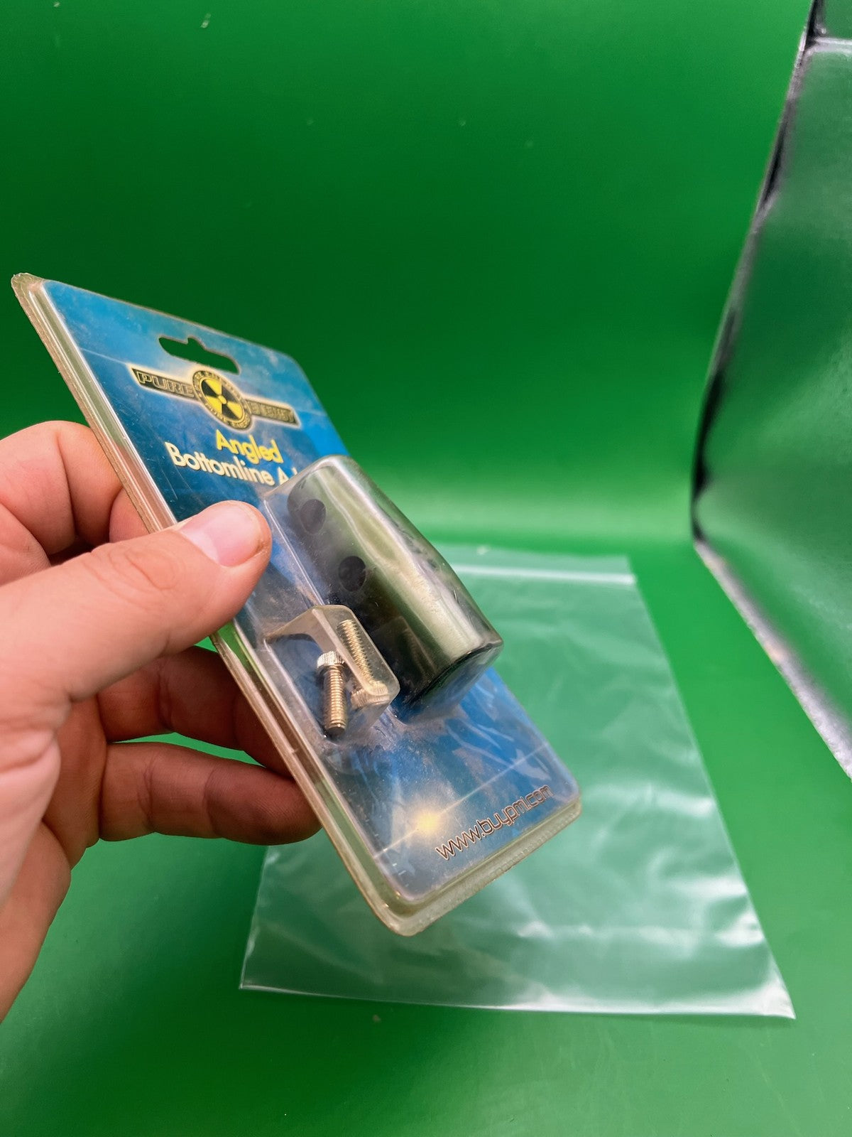 Pure Energy Angled Bottomline Adapter Green
