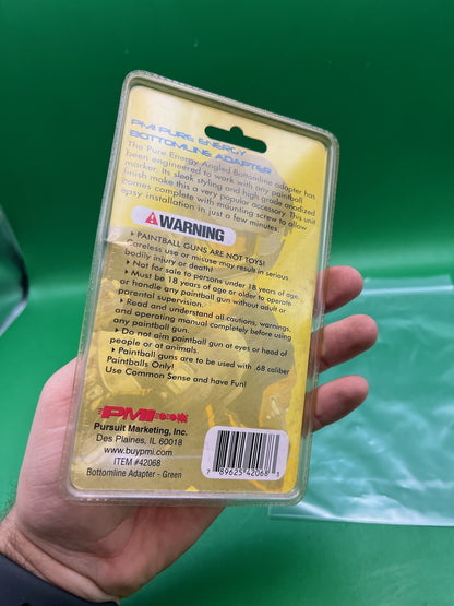 Pure Energy Angled Bottomline Adapter Green
