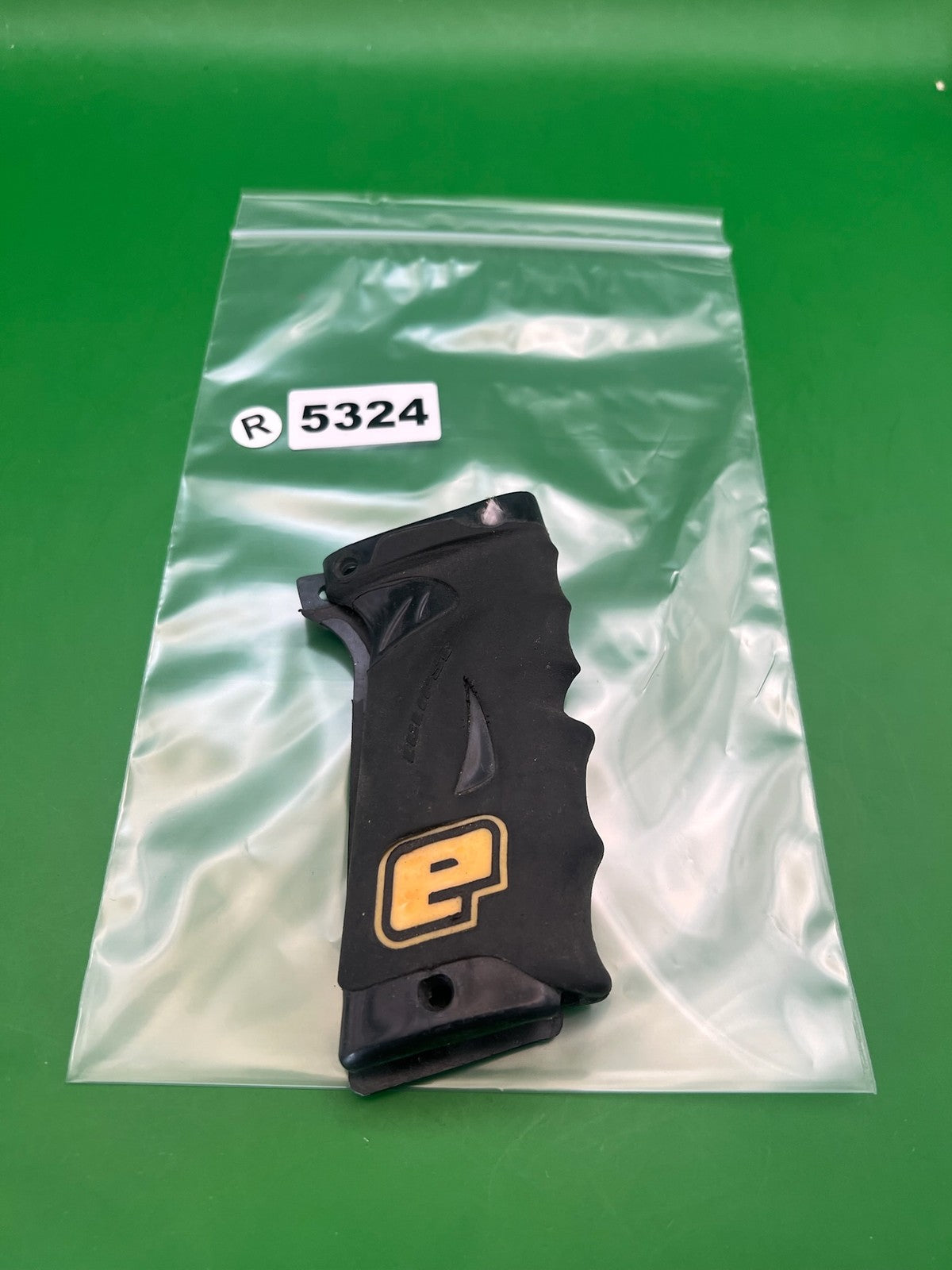 Planet Eclipse OG e-blade auto cocker Grips Black - used paintball grip panel - black