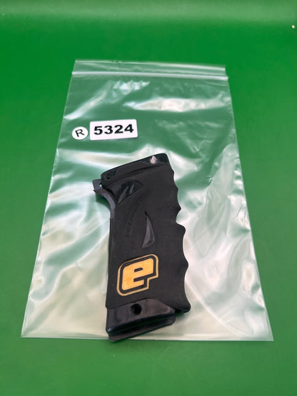 Planet Eclipse OG e-blade auto cocker Grips Black - used paintball grip panel - black