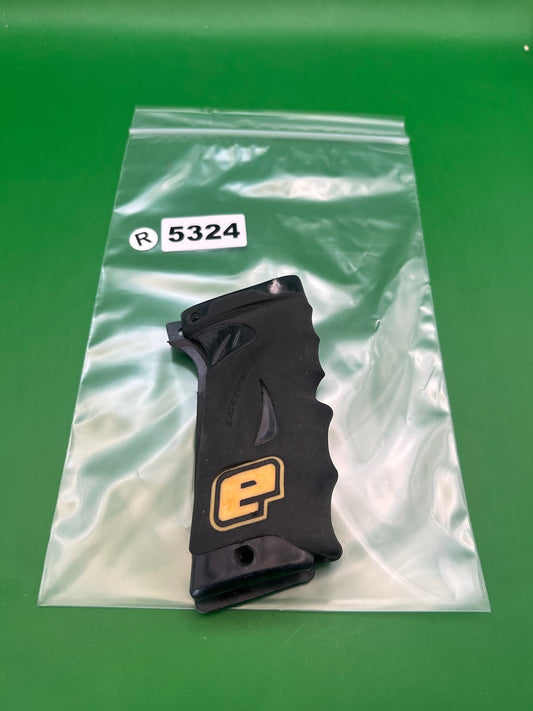 Planet Eclipse OG e-blade auto cocker Grips Black - used paintball grip panel - black