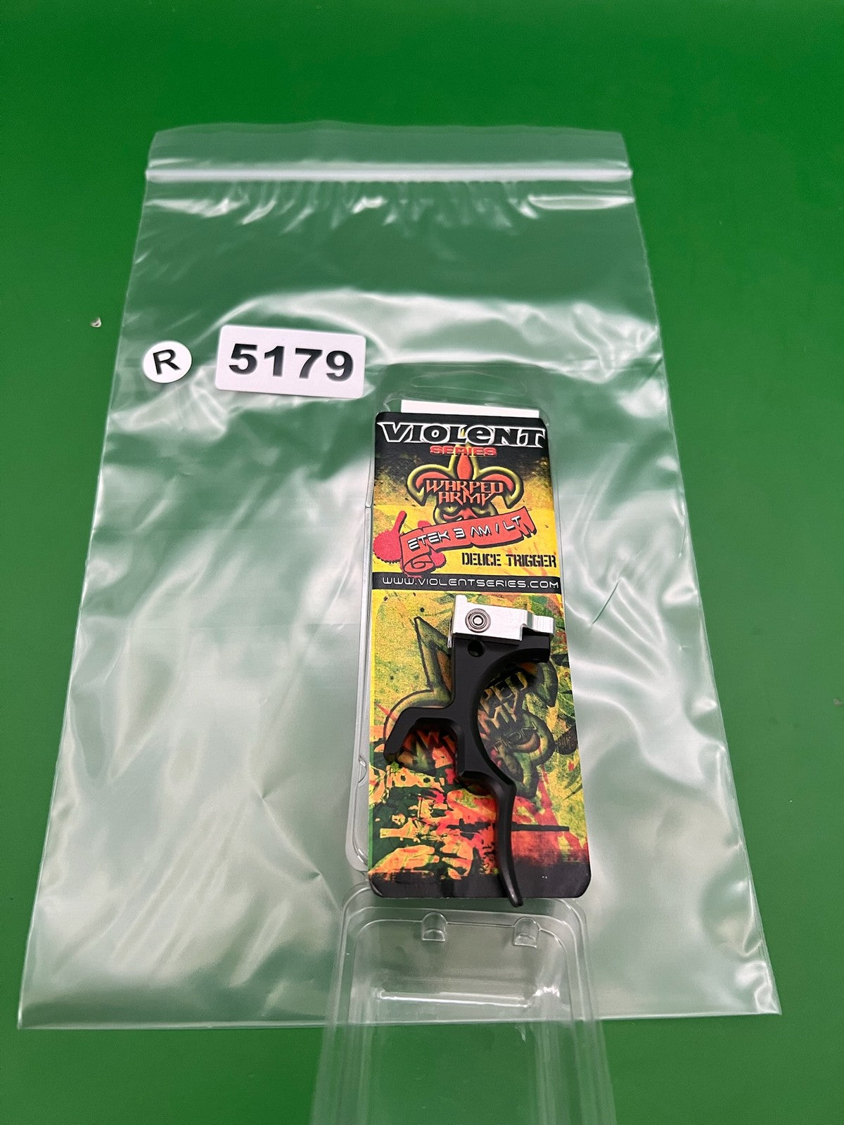 Violent Series Warped Army Etek 3 AM/LT Deuce Trigger Black