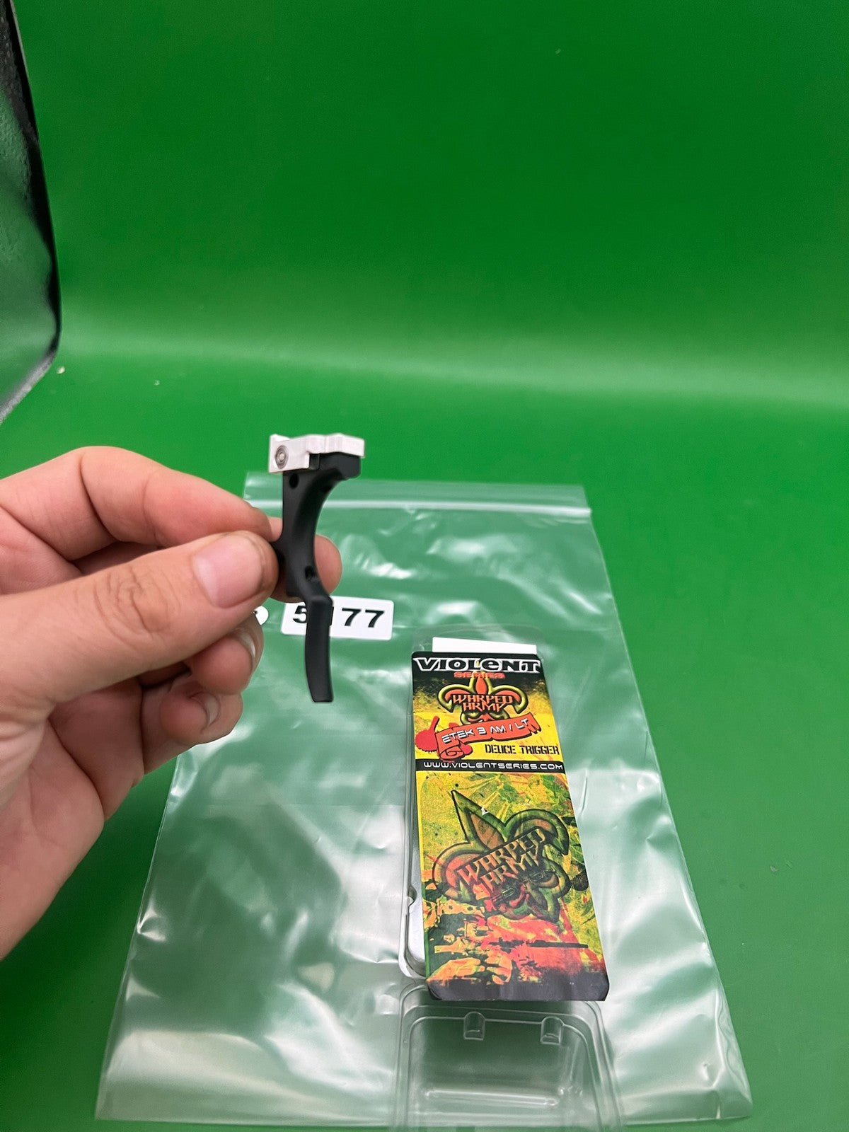 Violent Series Warped Army Etek 3 AM/LT Deuce Trigger Black