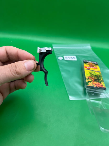 Violent Series Warped Army Etek 3 AM/LT Deuce Trigger Black - used paintball trigger - black/silver