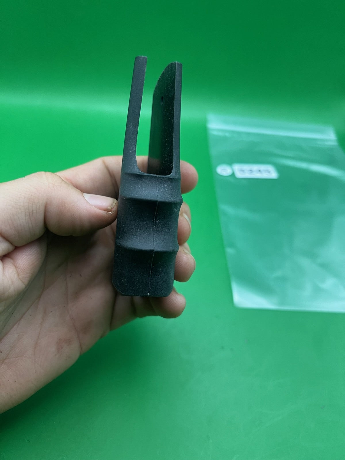 WGP Grips Black - used paintball grip panel - black