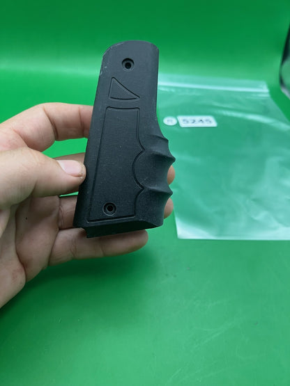 WGP Grips Black - used paintball grip panel - black