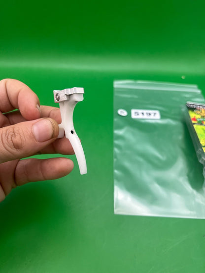 Violent Series ETEK 3AM/LT Scyther Trigger White - used paintball trigger - white