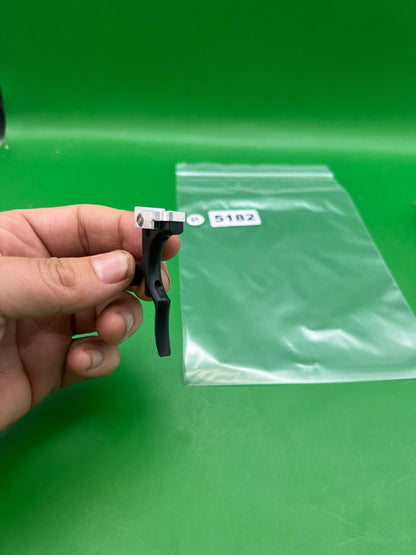 Violent Series Warped Army Etek 3 AM/LT Deuce Trigger Black - used paintball trigger - black/silver