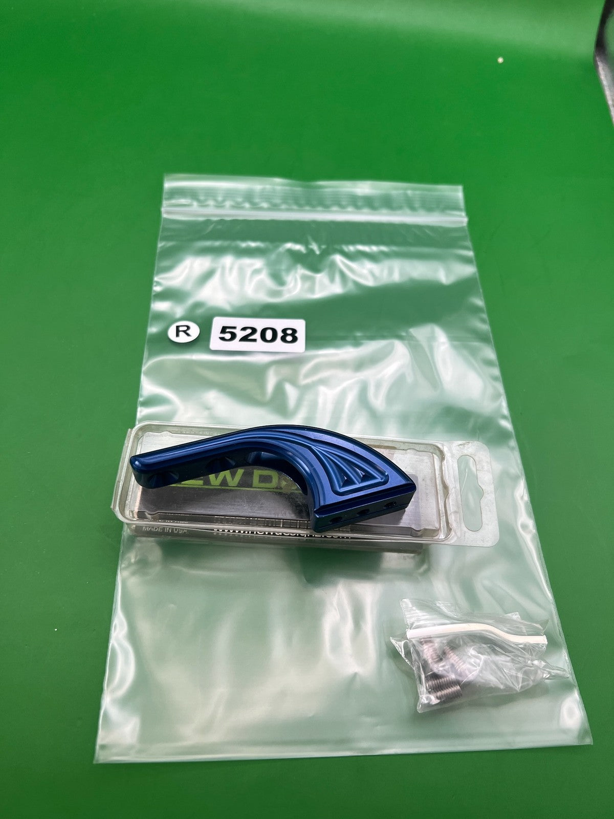 New Designz Drop Forward Blue - used paintball drop forward - blue anno