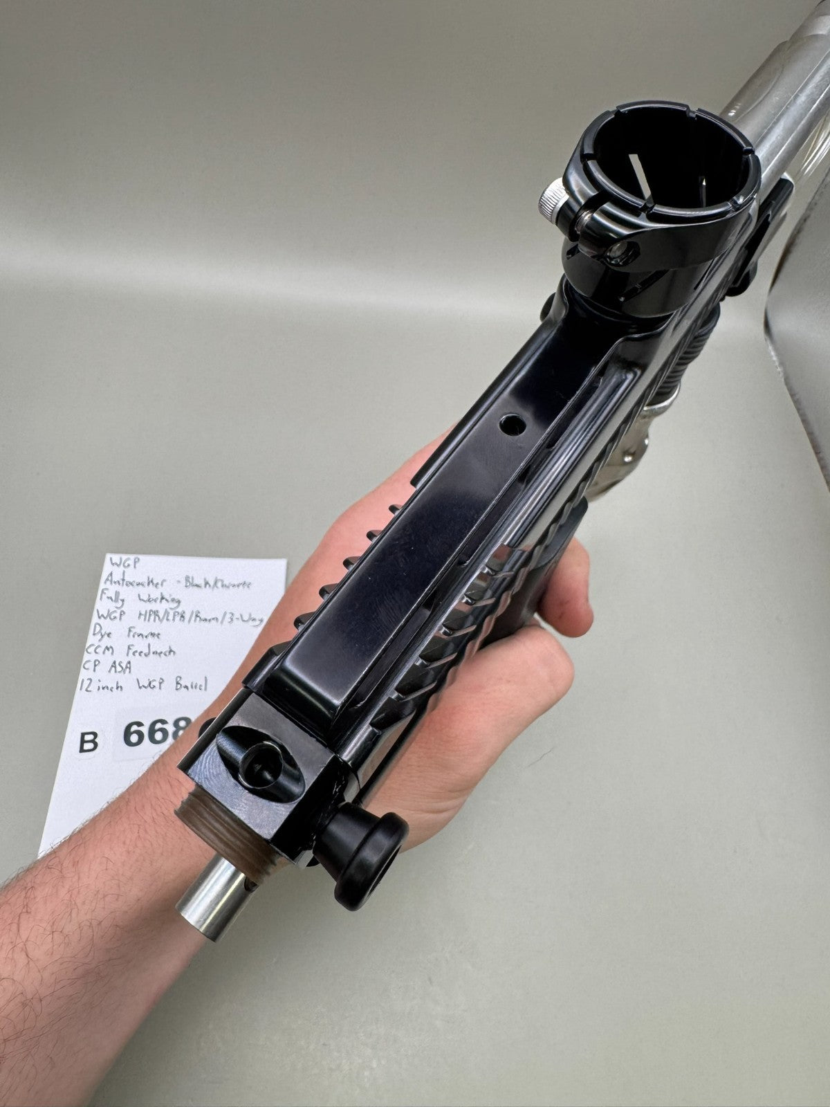 WGP Autococker - Black/Chrome  - Paintball Marker Fully Working