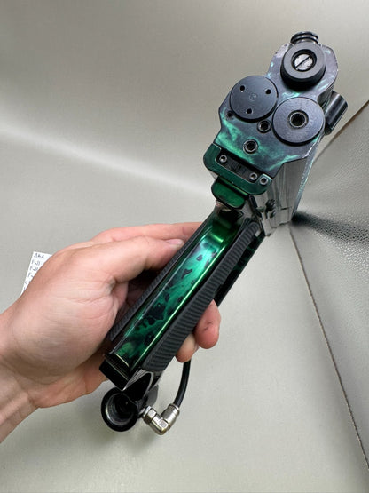 AKA LMP Full Mil Excalibur - Green/Black  - Paintball Marker Fully Working