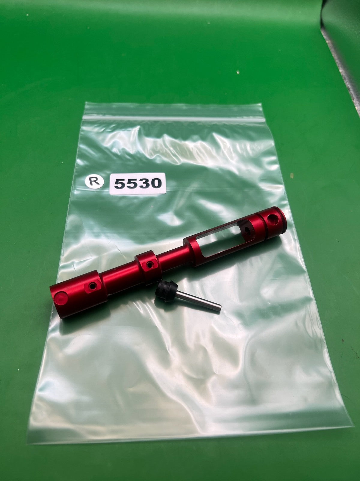 Red Planet Eclipse Ego Ram Sleeve - used paintball ram sleeve - red anno