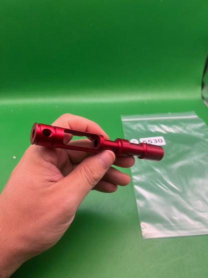 Red Planet Eclipse Ego Ram Sleeve - used paintball ram sleeve - red anno