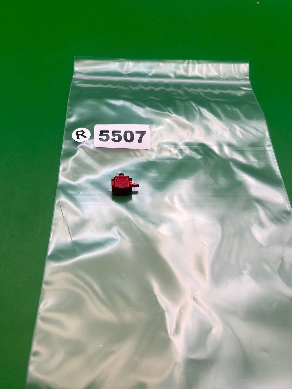 Planet Eclipse Ego 05/06 QEV - used paintball qev (quick exhaust valve) - red anno