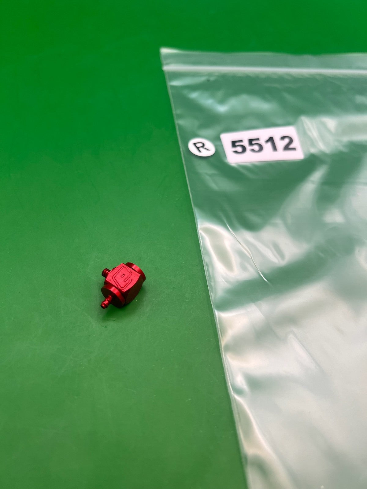 Planet Eclipse Replacement QEV 05/06 Ego - used paintball qev (quick exhaust valve) - red anno