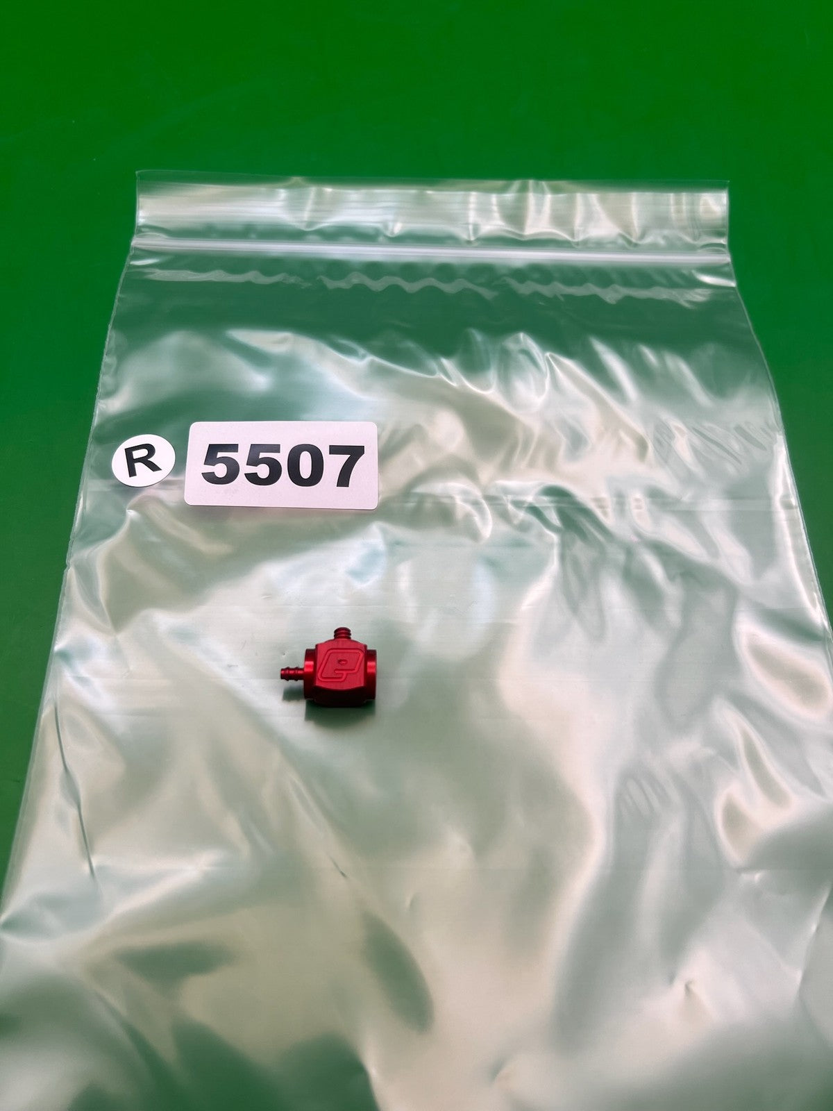 Planet Eclipse Ego 05/06 QEV - used paintball qev (quick exhaust valve) - red anno
