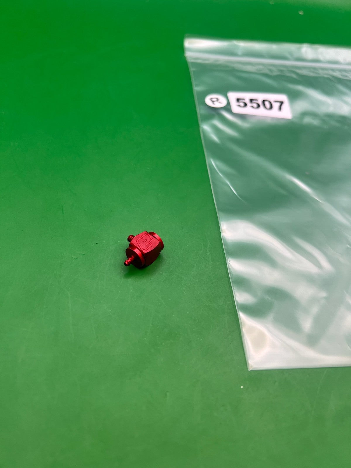 Planet Eclipse Ego 05/06 QEV - used paintball qev (quick exhaust valve) - red anno