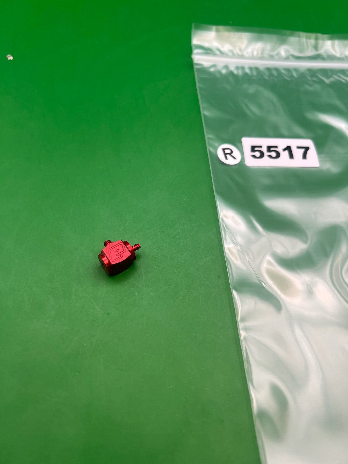 Planet Eclipse Replacement QEV 05/06 Ego - used paintball qev (quick exhaust valve) - red anno