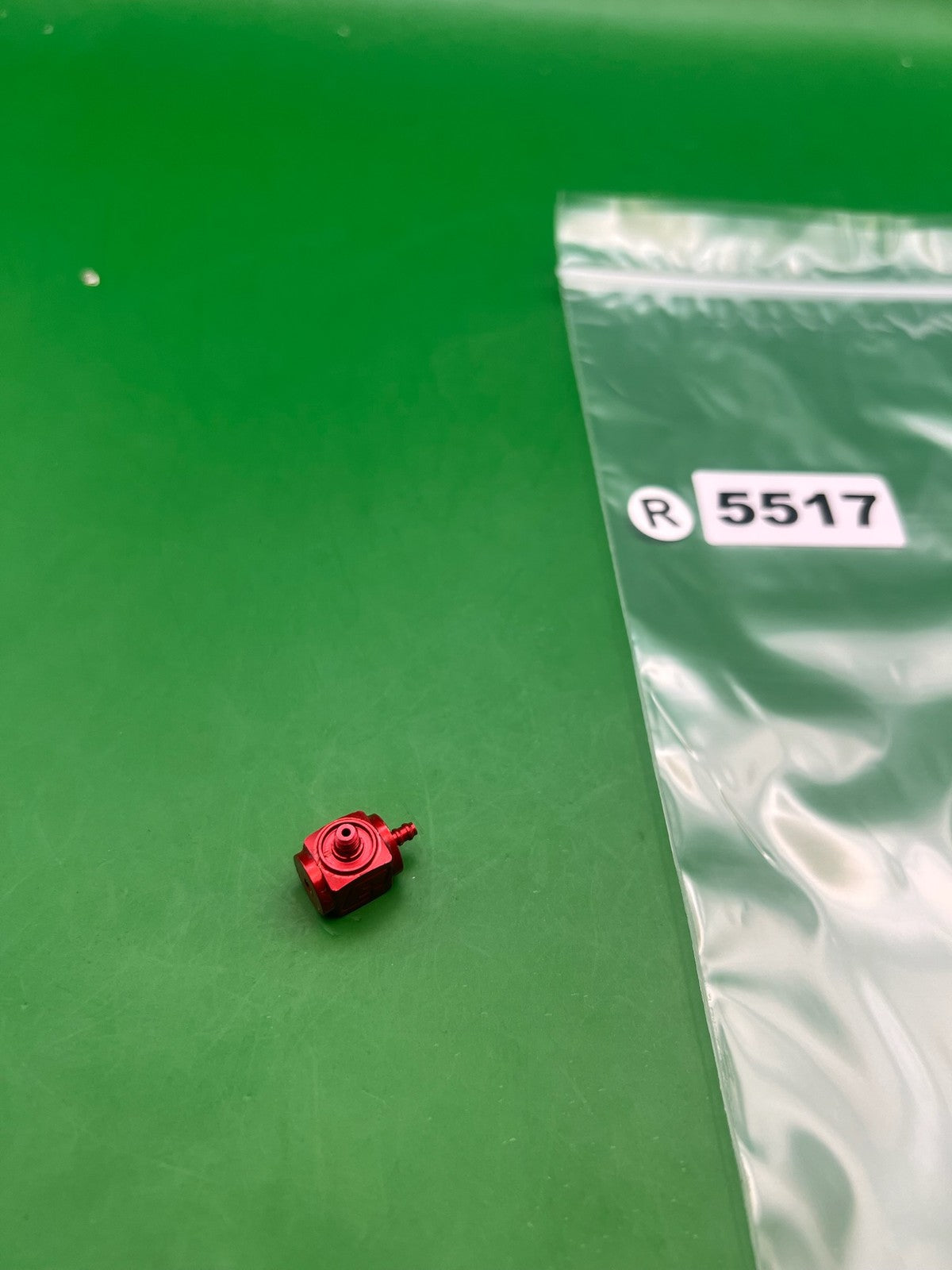 Planet Eclipse Replacement QEV 05/06 Ego - used paintball qev (quick exhaust valve) - red anno