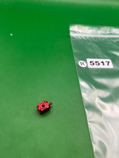 Planet Eclipse Replacement QEV 05/06 Ego - used paintball qev (quick exhaust valve) - red anno
