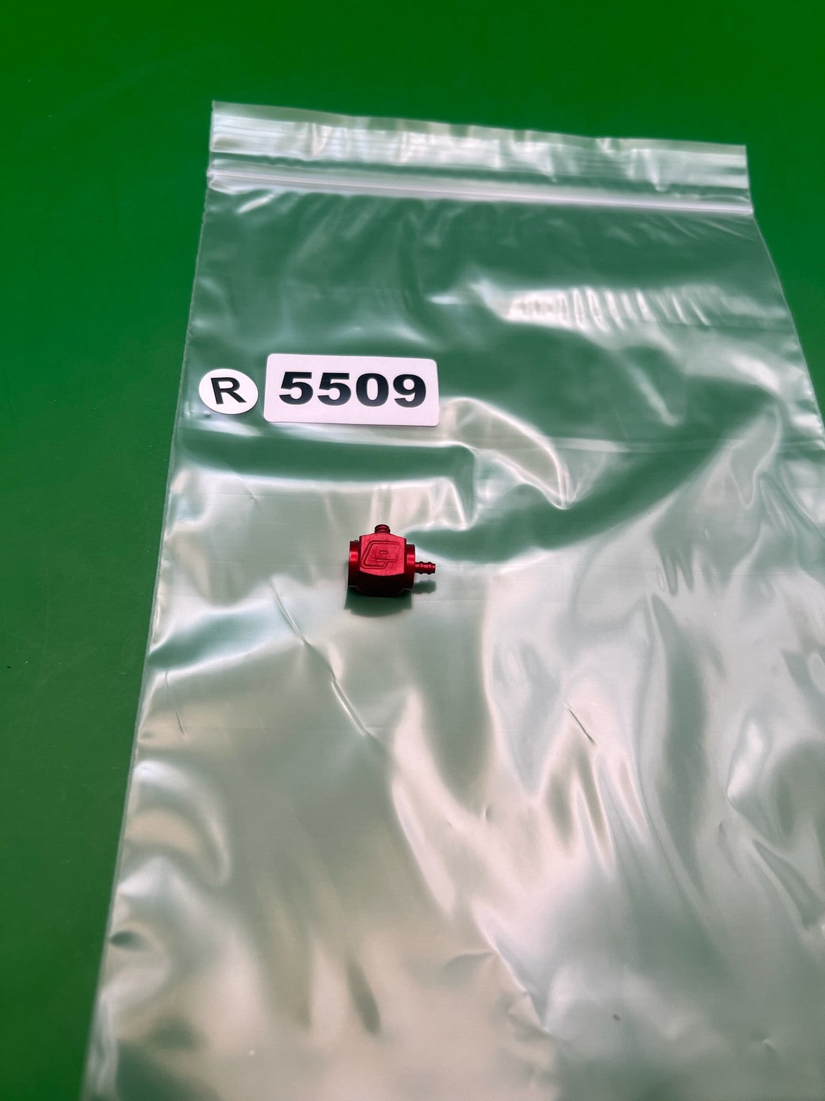 Planet Eclipse Ego 05/06 QEV - used paintball qev (quick exhaust valve) - red anno