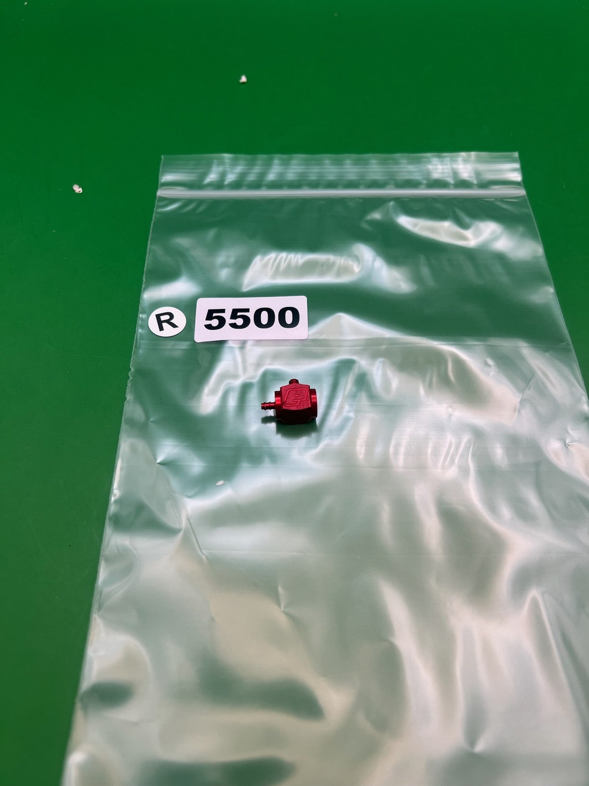 Planet Eclipse Ego 05/06 QEV - used paintball qev (quick exhaust valve) - red anno