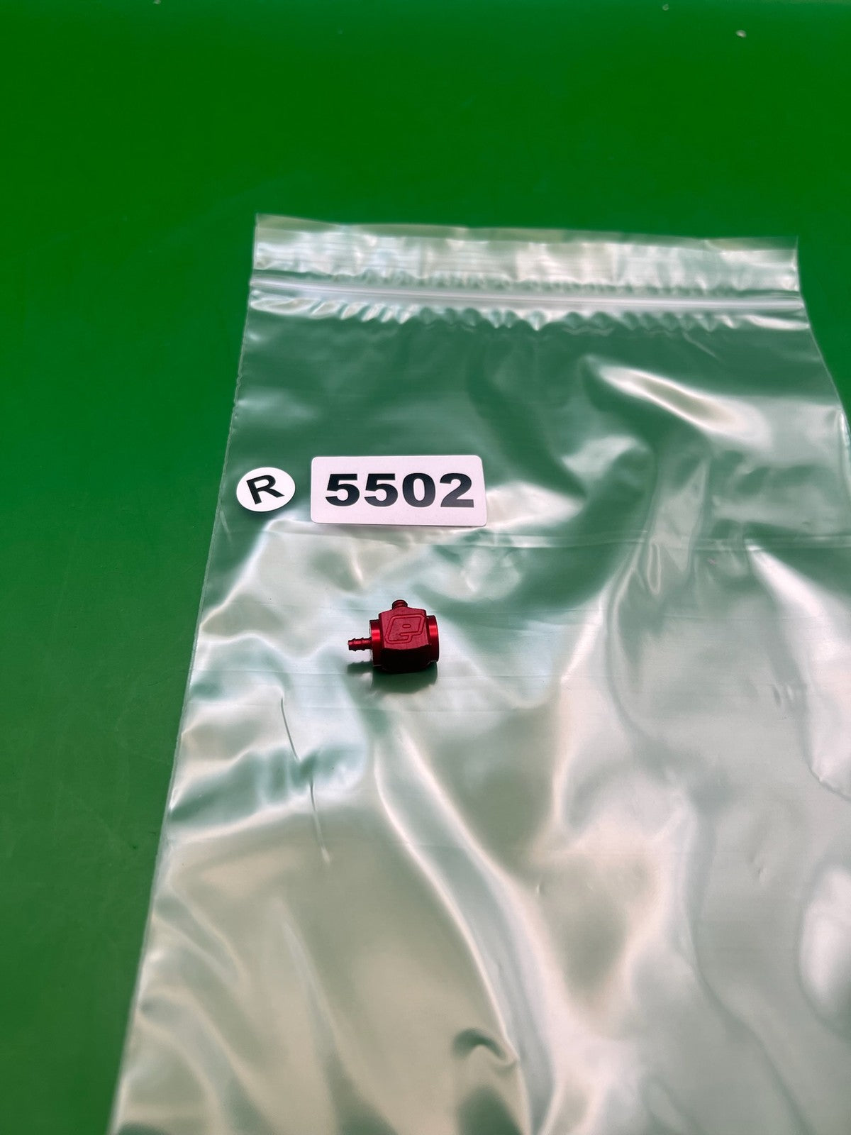 Planet Eclipse Replacement QEV 05/06 Ego - used paintball qev (quick exhaust valve) - red anno