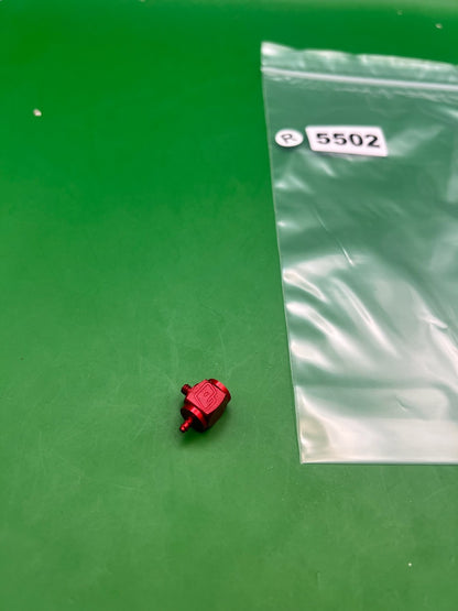 Planet Eclipse Replacement QEV 05/06 Ego - used paintball qev (quick exhaust valve) - red anno