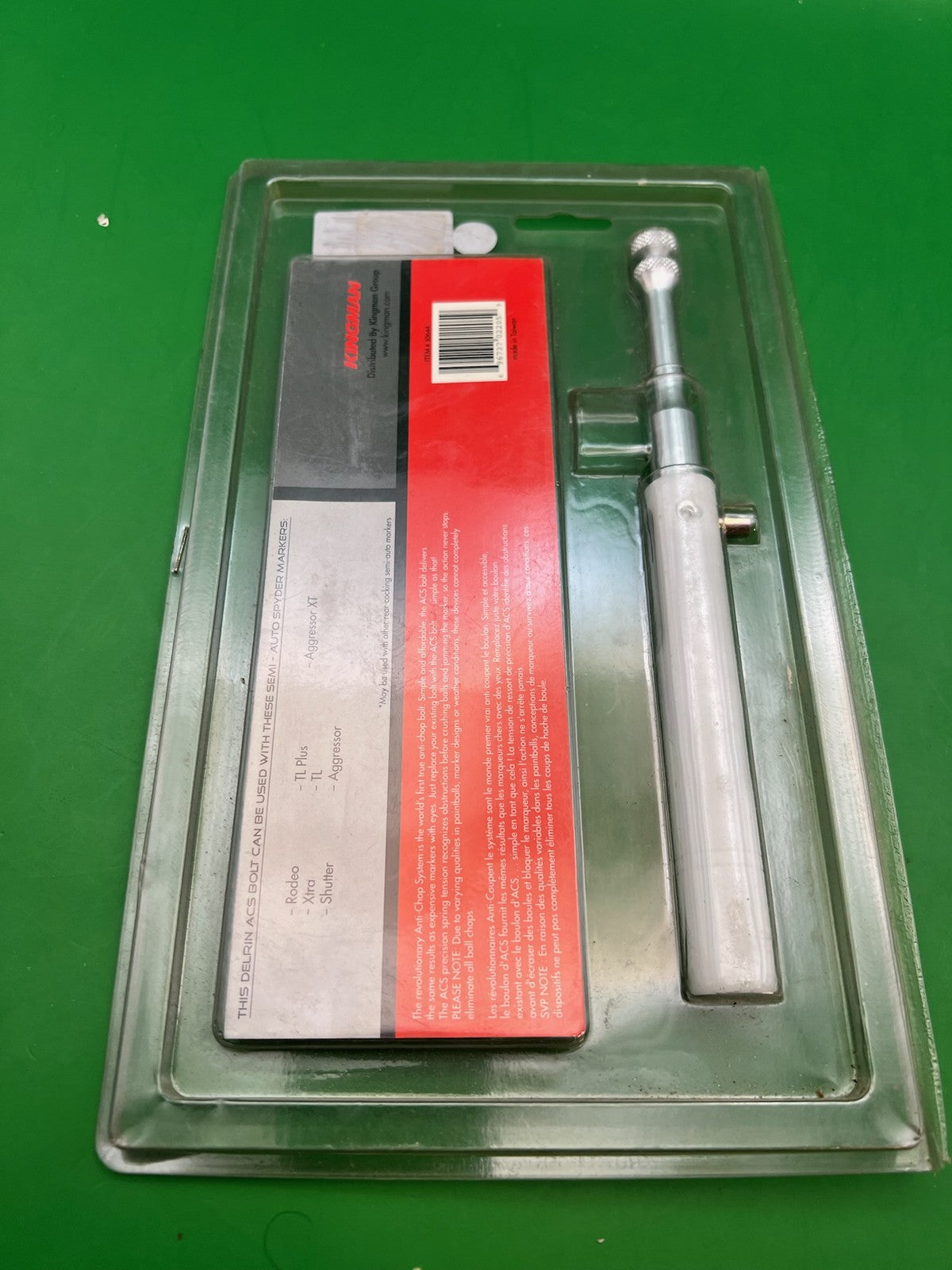 ACS Spyder Delrin Anti-Chop Bolt White