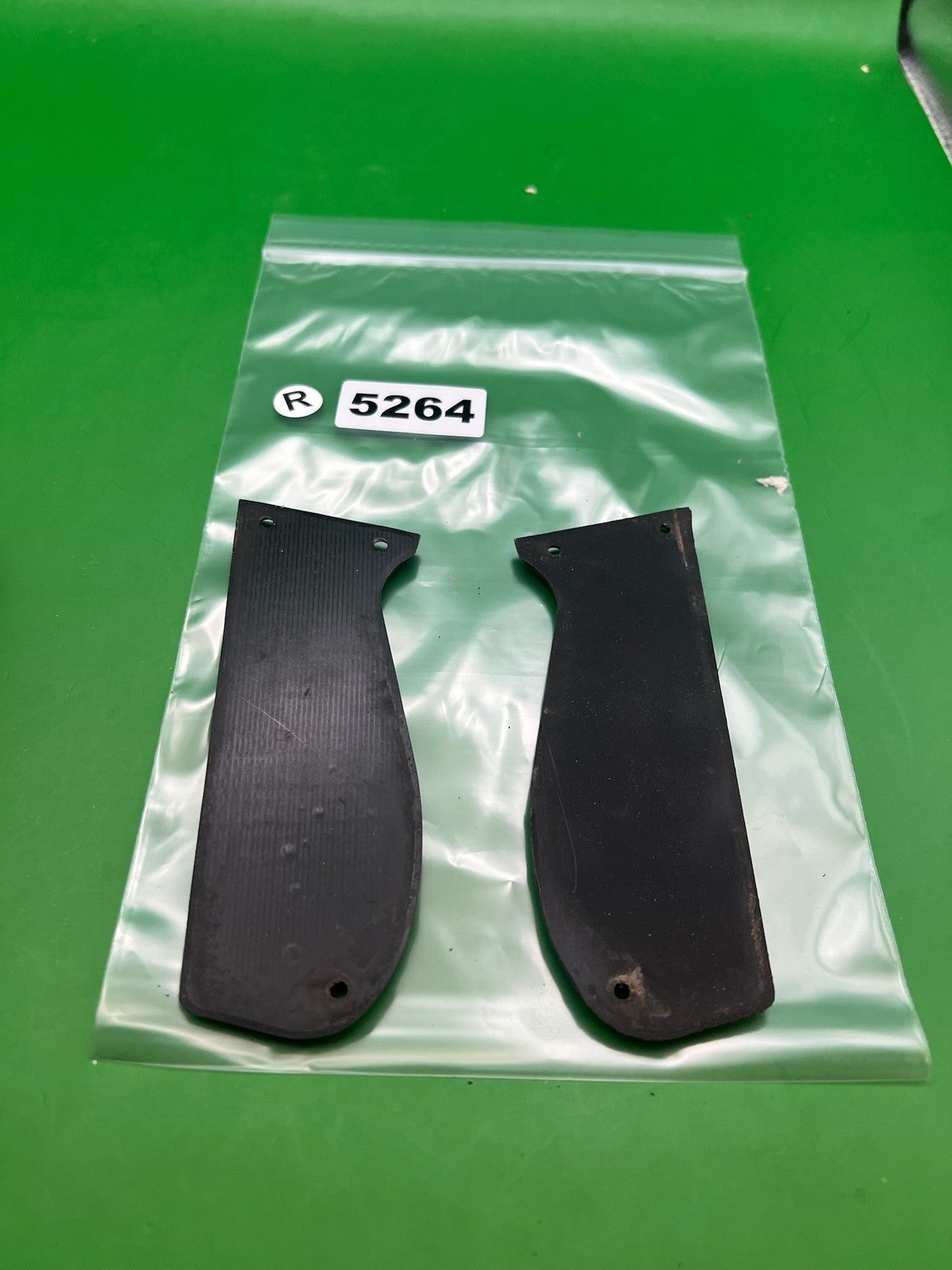 Angel "The Gat" Grips - used paintball grip panels - black/blue