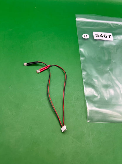 Planet Eclipse 05 / 06 Ego Eyes - used paintball eye harness / led eye assembly - black/red