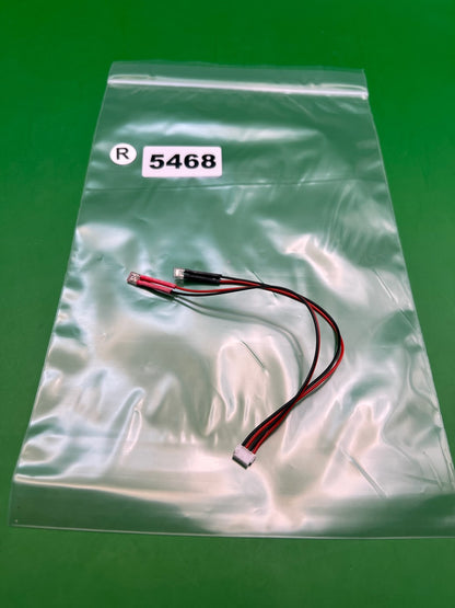 Planet Eclipse 05 / 06 Ego Eyes - used paintball eye wire harness - red/black