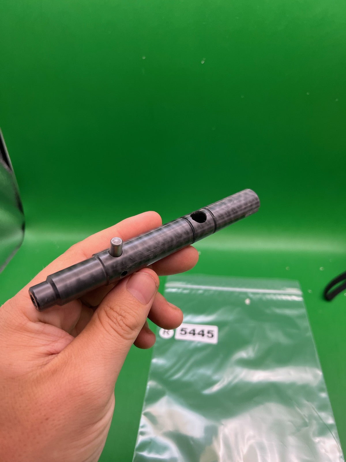 Carbon Fiber Bolt - Need ID - used paintball bolt - black carbon fiber