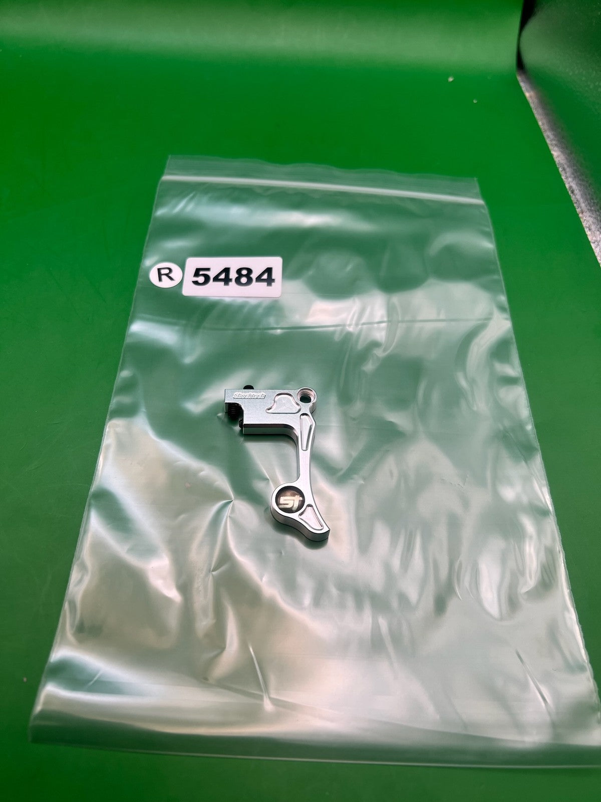 NOS Shocktech Dm4 Trigger Silver - used paintball trigger - silver