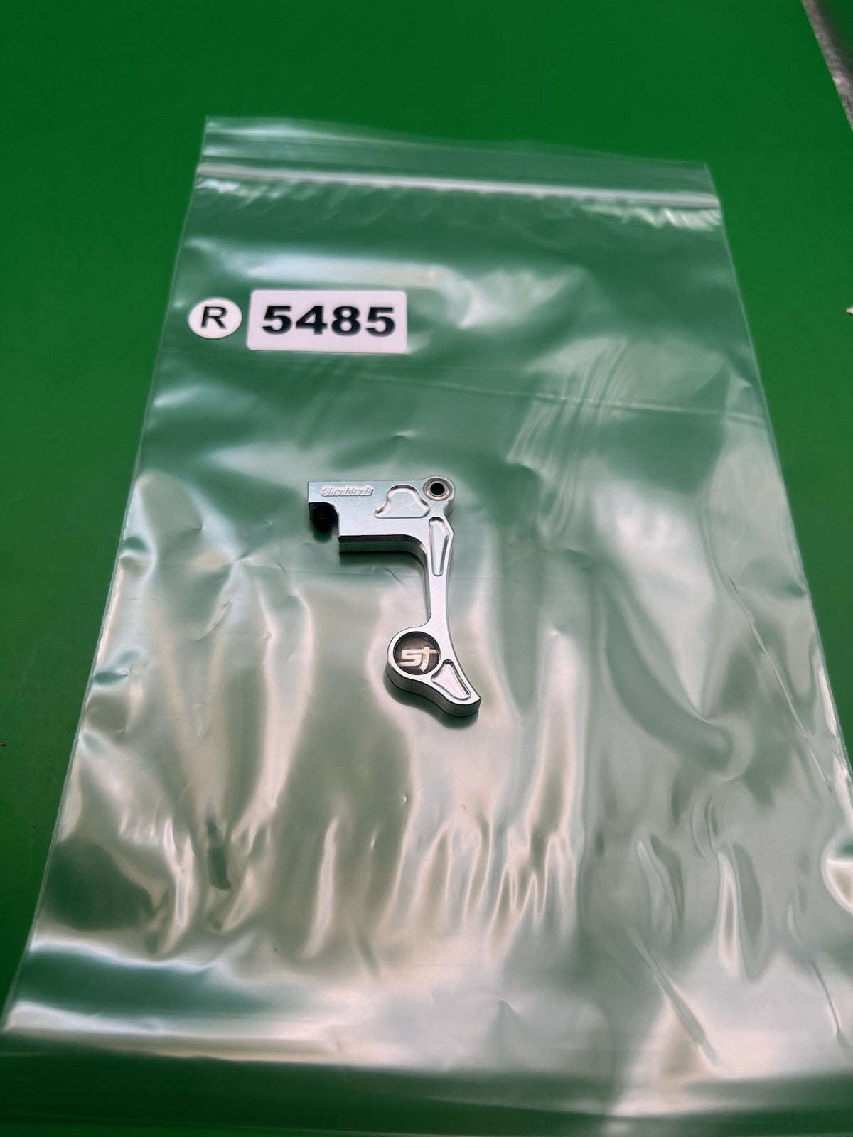 NOS Shocktech Dm4 Trigger Silver - used paintball trigger - silver