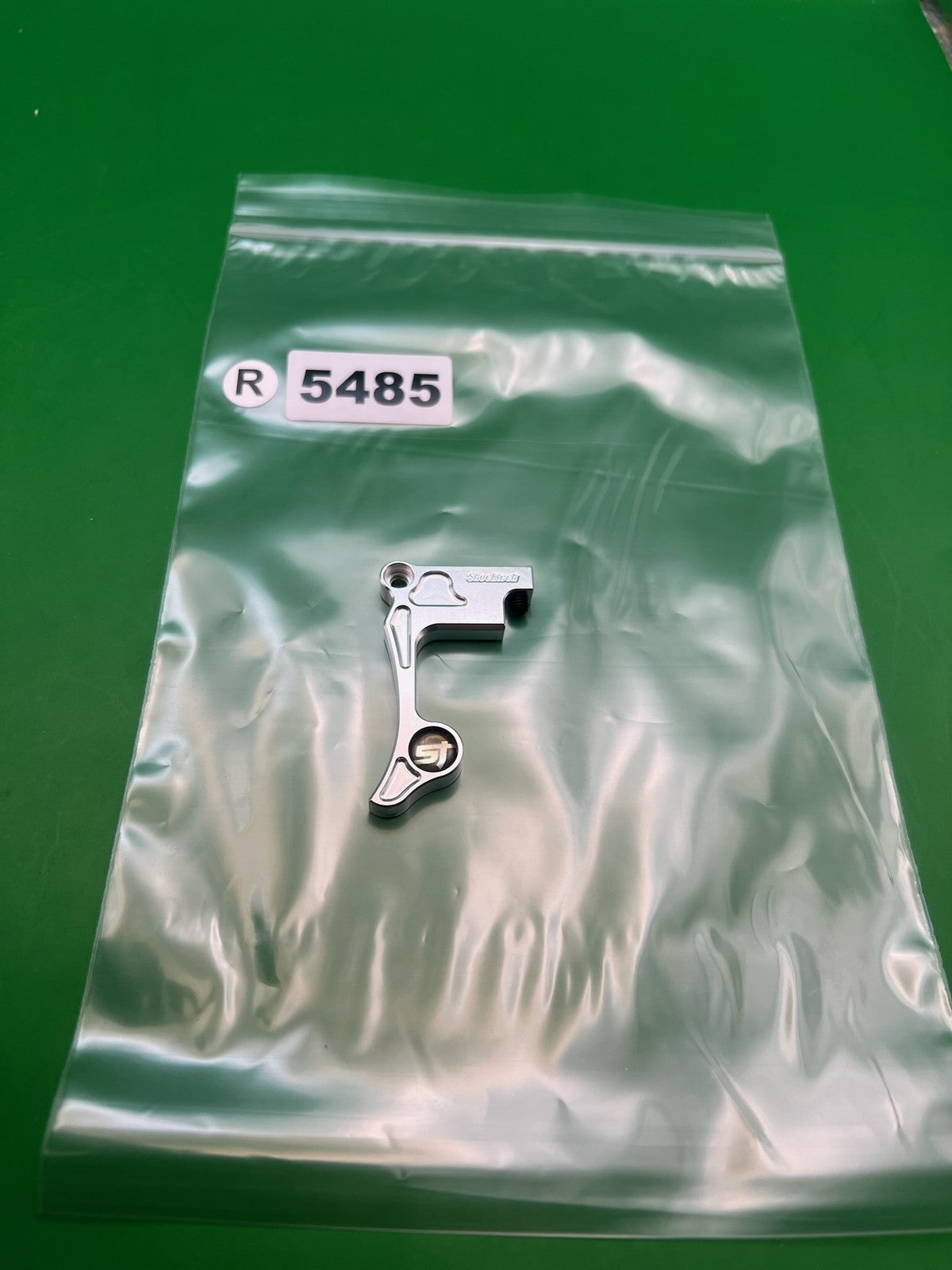 NOS Shocktech Dm4 Trigger Silver - used paintball trigger - silver