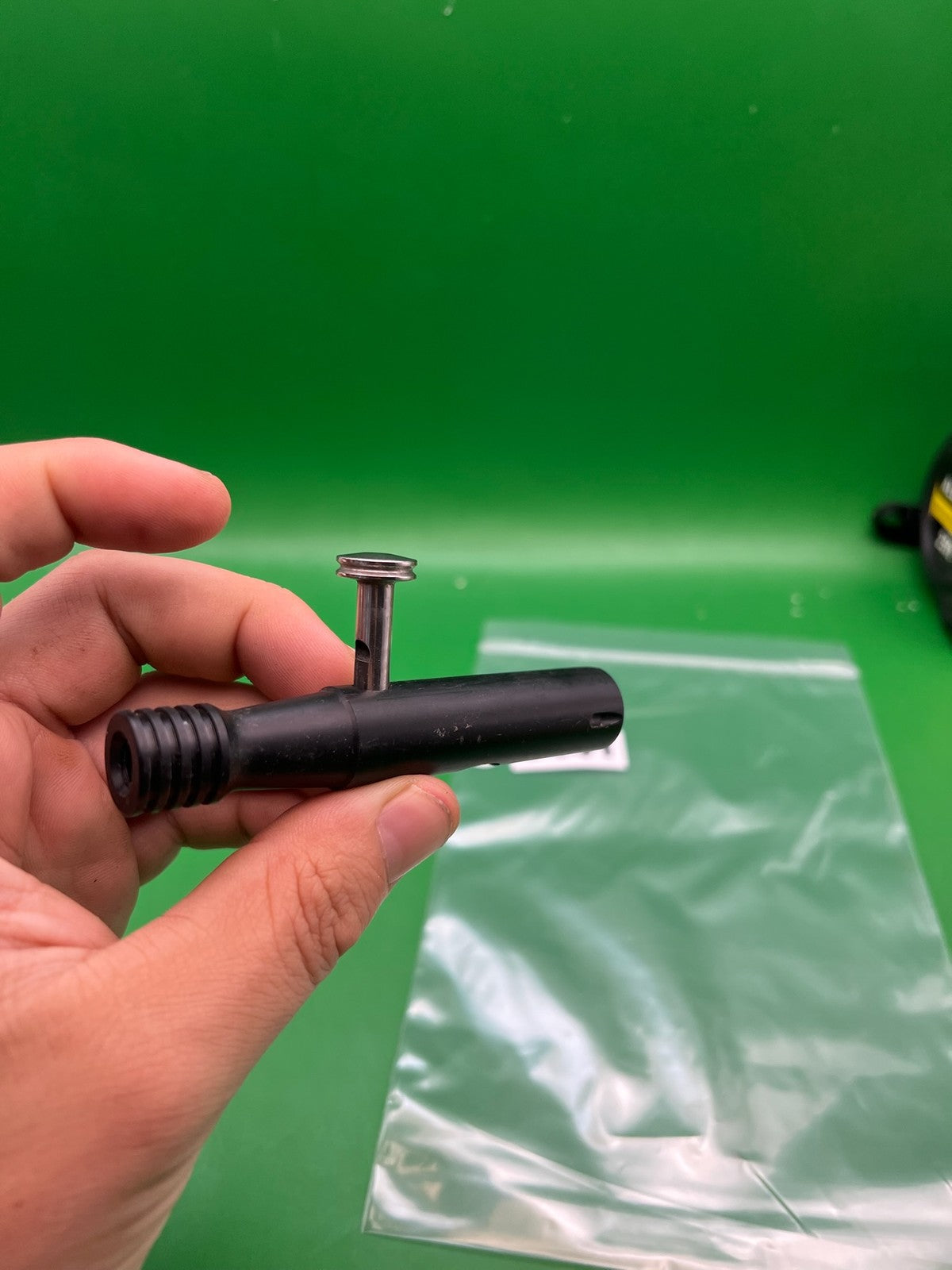 Paintball Marker Bolt - used paintball bolt - black/silver