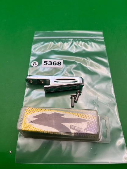Kapp Drop Forward - used paintball drop forward - silver / chrome