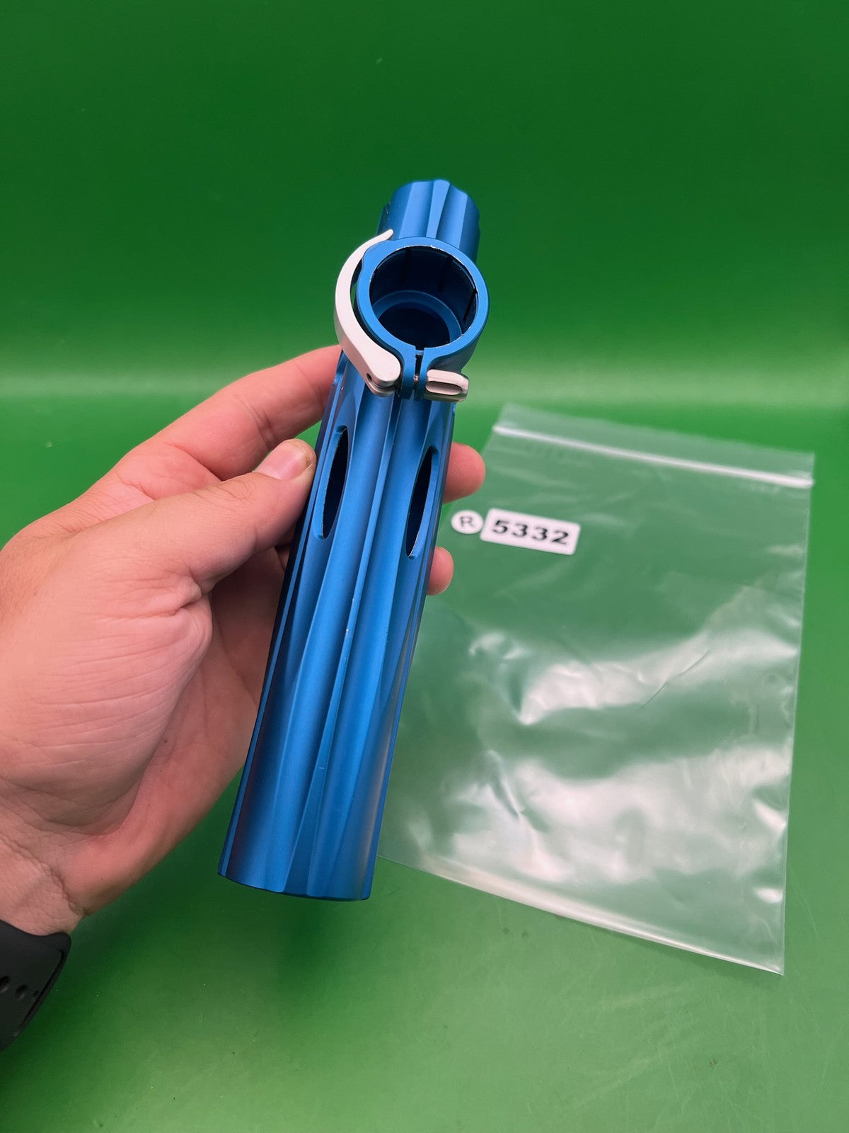 Smart Parts NXT Body Kit with Feedneck and VASA - used paintball body kit - blue anno
