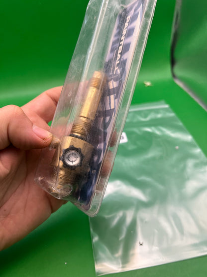 Smart Parts Quarter Turn CO2 Adapter - used paintball on/off asa valve - brass
