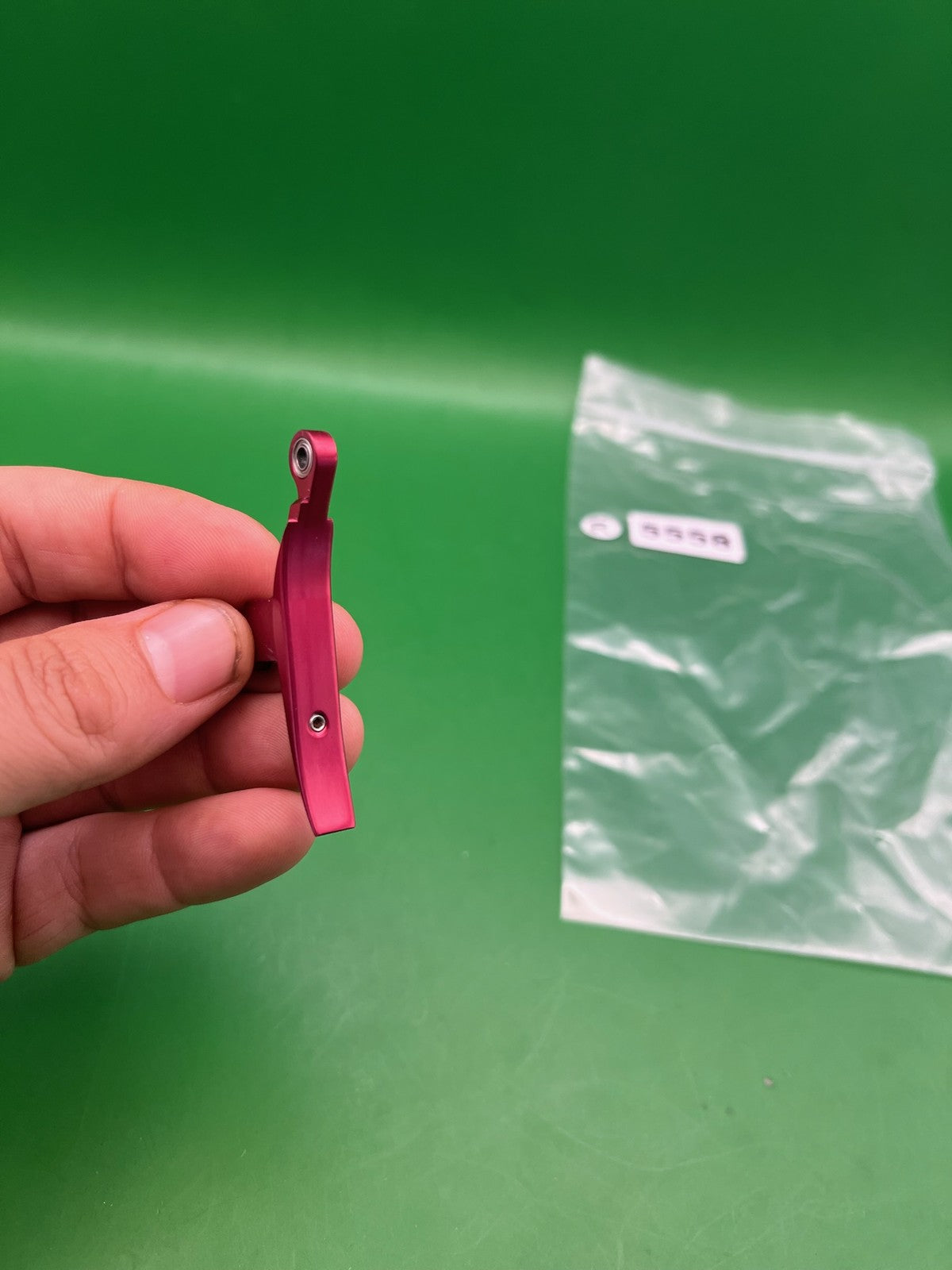 Smart Parts Shocker Trigger - used paintball trigger - red anno